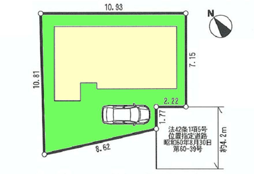 Compartment figure. 23.5 million yen, 3LDK, Land area 100.19 sq m , Building area 79.7 sq m