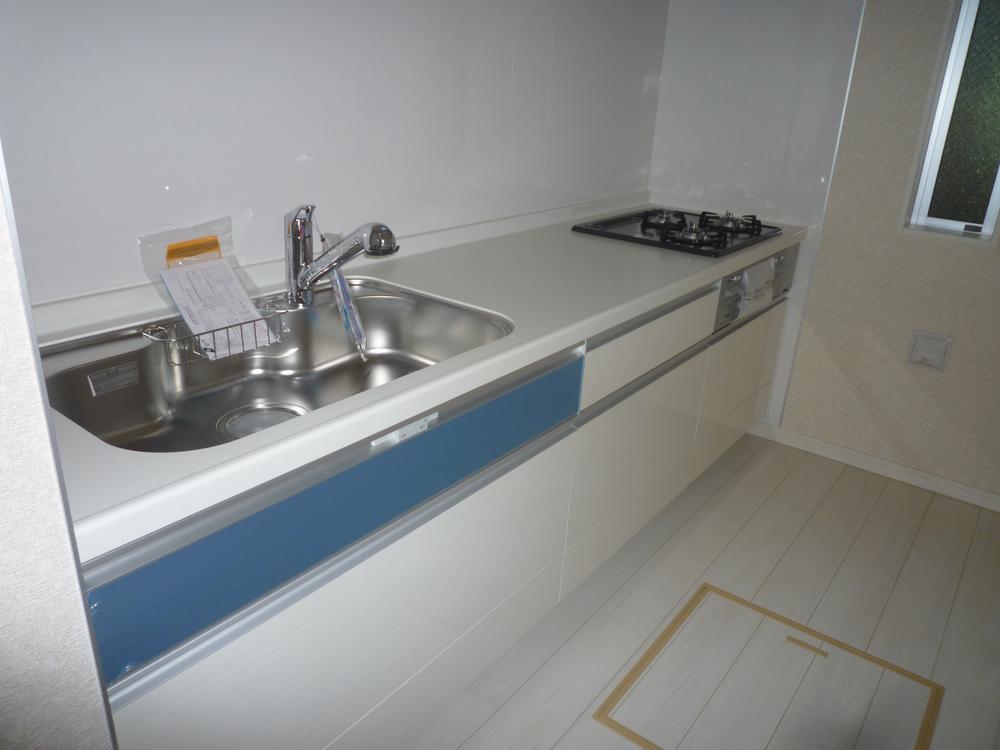 Kitchen. Slide with storage system Kitchen