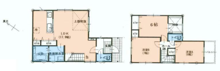 Floor plan. (2), Price 30,700,000 yen, 3LDK, Land area 86.65 sq m , Building area 86.12 sq m