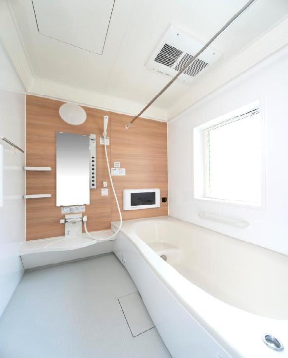 Bathroom. Mist shower, 12 inches TV, Warm bath, Panasonic