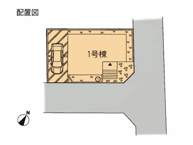 Compartment figure. 24,800,000 yen, 3LDK, Land area 79.78 sq m , Good local and by all means please see per yang of building area 71.28 sq m southeast corner lot.