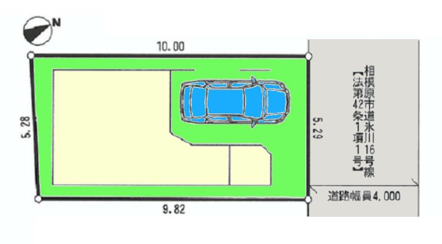 Compartment figure. 27.5 million yen, 2LDK + S (storeroom), Land area 52.4 sq m , Building area 94.59 sq m