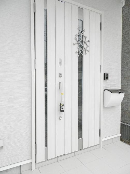 Entrance. Entrance door