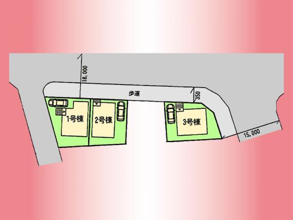 Compartment figure. 29,800,000 yen, 4LDK, Land area 120.18 sq m , Building area 86.66 sq m