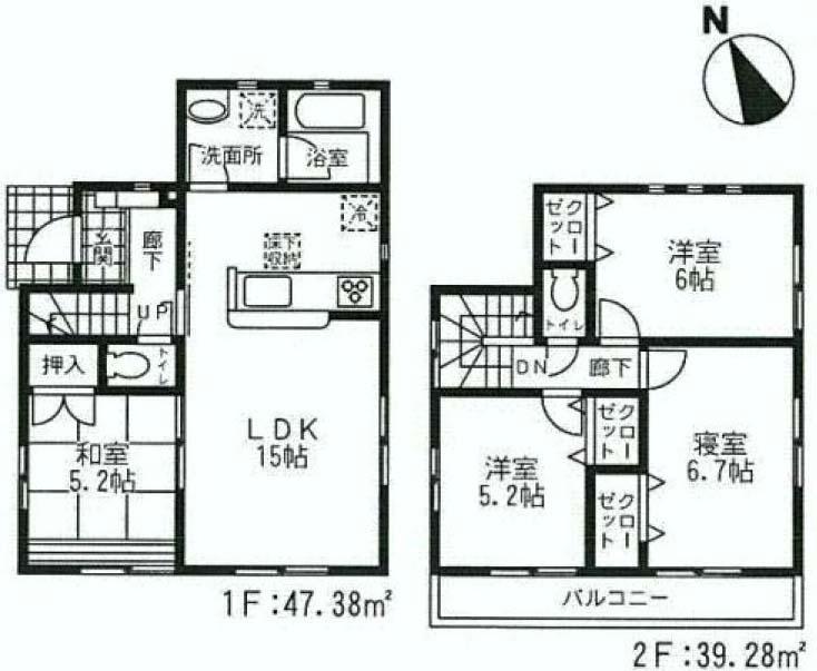 Floor plan. (1), Price 29,800,000 yen, 4LDK, Land area 120.18 sq m , Building area 86.66 sq m