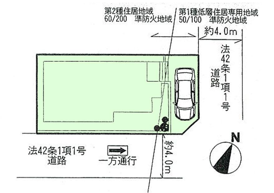 Compartment figure. 29,800,000 yen, 4LDK, Land area 105.92 sq m , Building area 97.29 sq m