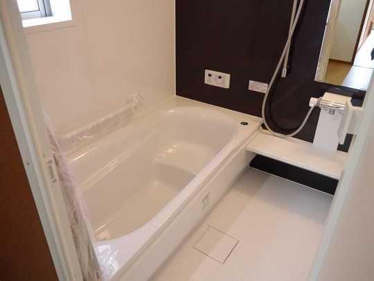 Bathroom. Air Heating drying with unit bus