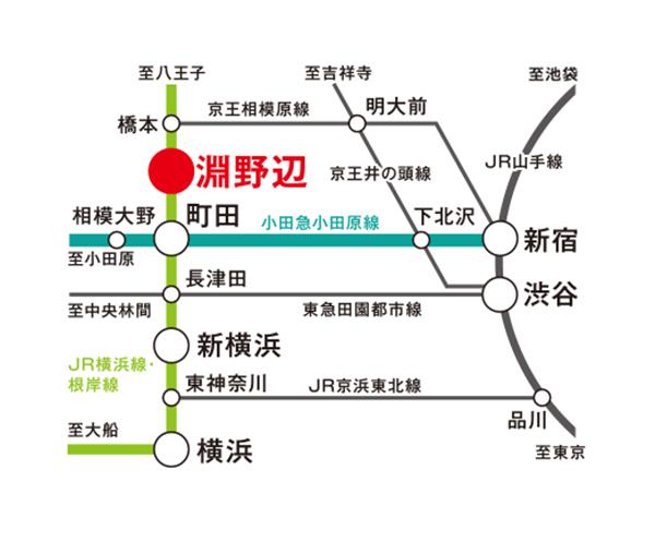 Access view.  ※ Access view  ※ The time required in normal times during the day of publication [in the () is commuting time] depends on the time zone thing. transfer, Waiting time is not included.