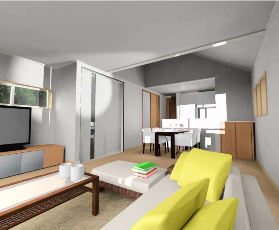Rendering (introspection). (A Building) Interior Rendering
