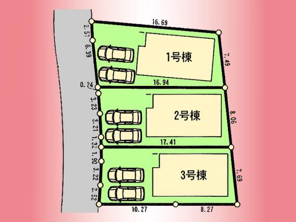 Compartment figure. 32,500,000 yen, 4LDK, Land area 137.14 sq m , Building area 100.19 sq m