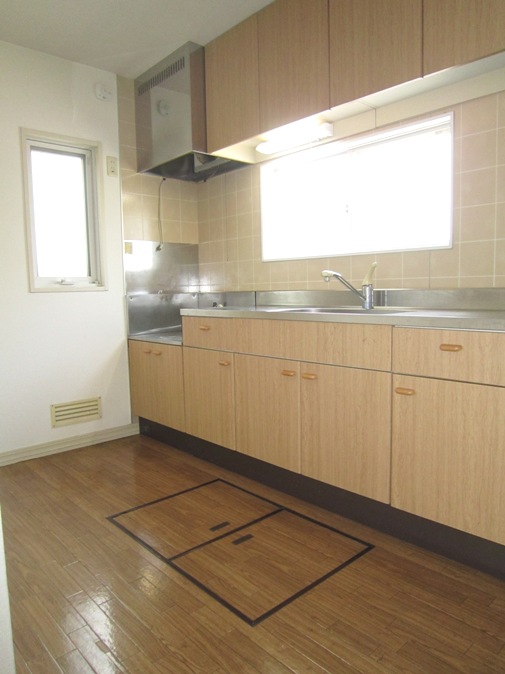 Kitchen. Stand-alone kitchen Guests can enjoy the gas stove corresponding dishes