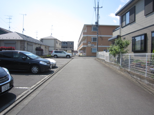 Parking lot. Parking is one free.