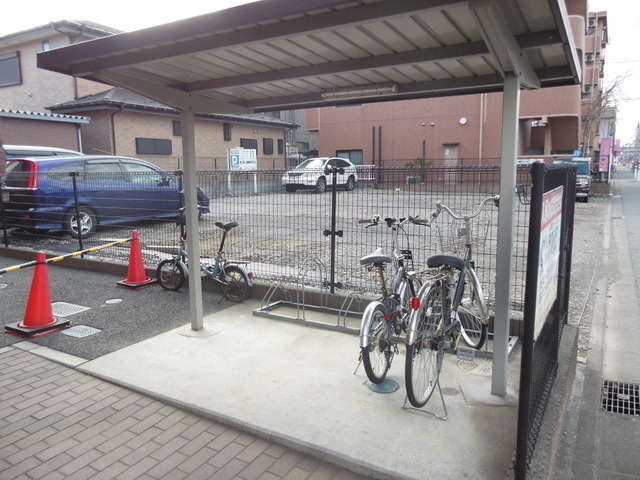 Other common areas. Is a bicycle parking lot