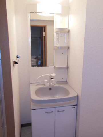 Washroom. Happy independence washbasin