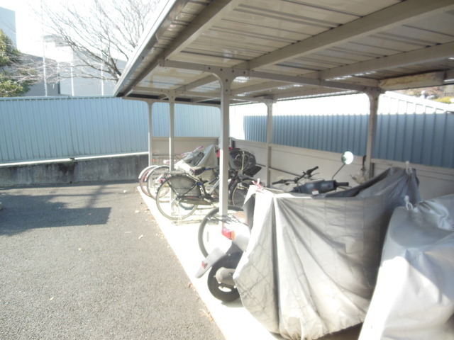 Other common areas. Is a bicycle parking lot