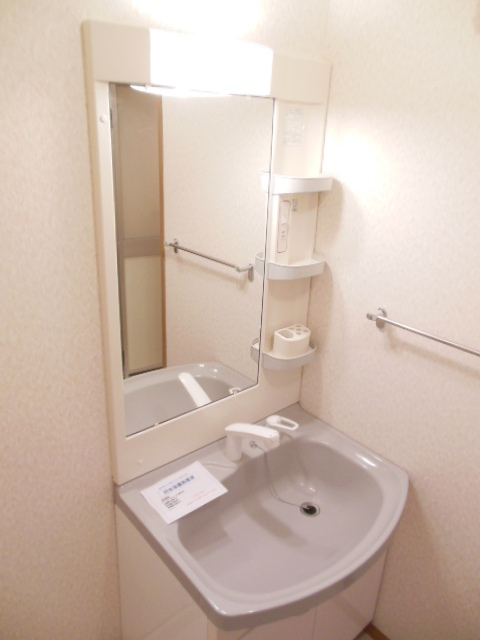 Washroom. Independent wash basin