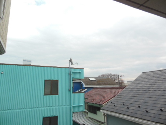 View. A view from the third floor