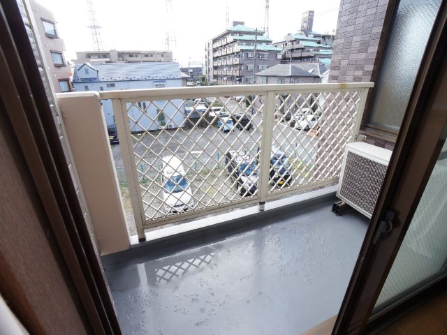 Balcony. There is a depth, Better view