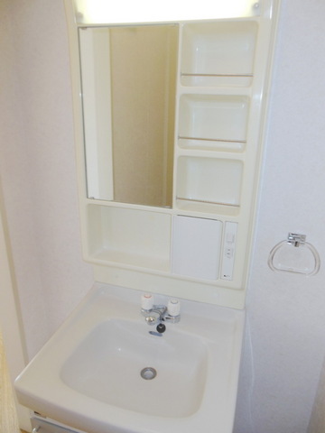 Washroom. Independent wash basin