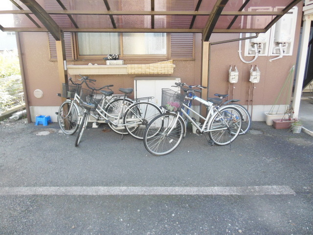 Other common areas. It is a bicycle parking space