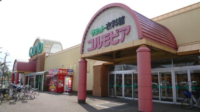 Supermarket. Best for the 800m colorful shopping until the Alps! !