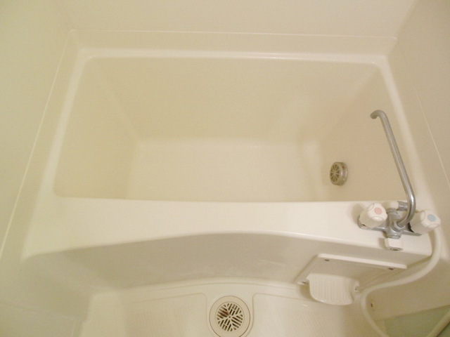 Bath. Deep is a spacious bathtub