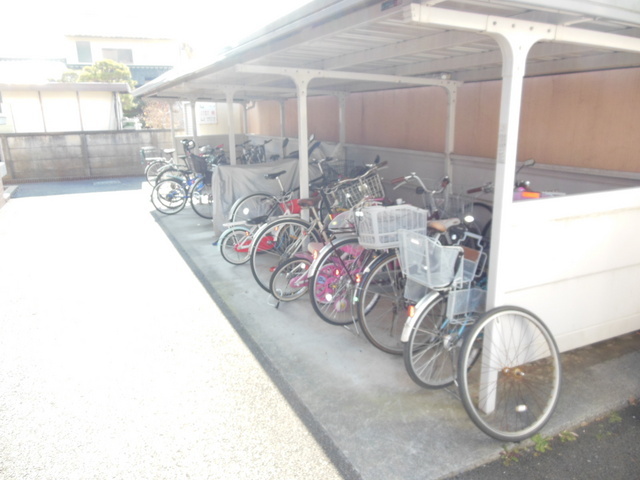 Other common areas. Is a bicycle parking lot