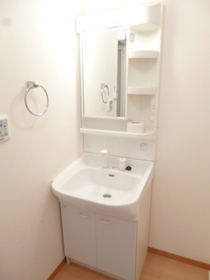 Washroom. Independent wash basin