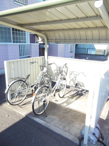 Other common areas. Is a bicycle parking lot