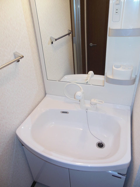 Washroom. Independent wash basin