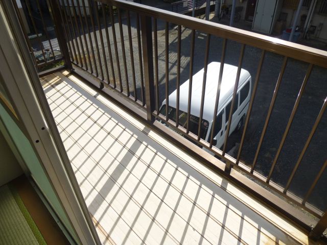 Balcony. ◇ day is good veranda ◇