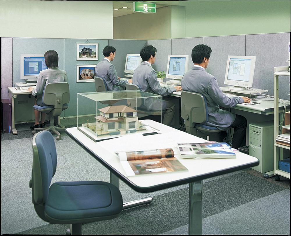 Construction ・ Construction method ・ specification. In the technostructure, The structural calculation by the "automatic precursor design system" will be conducted in all building. Structural calculation and is, Before actually build your house, Earthquakes and typhoons on the computer, Reproduce the force due to snow, It is to simulate whether withstand the force. This is a system of peace of mind that only confirmed the house is actually building a safety in this simulation.