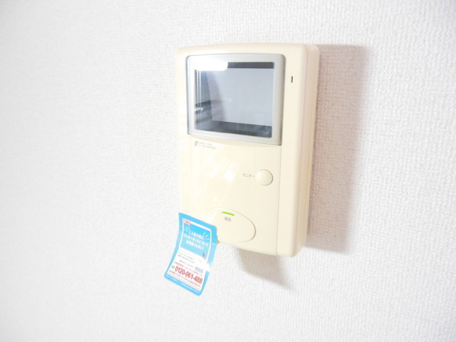 Security. TV monitor with intercom