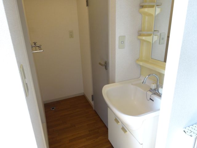 Washroom. Also it comes with a separate wash basin