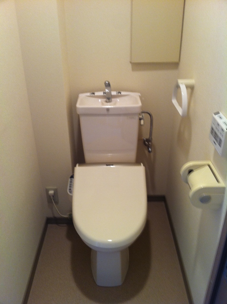 Toilet. Washlet with