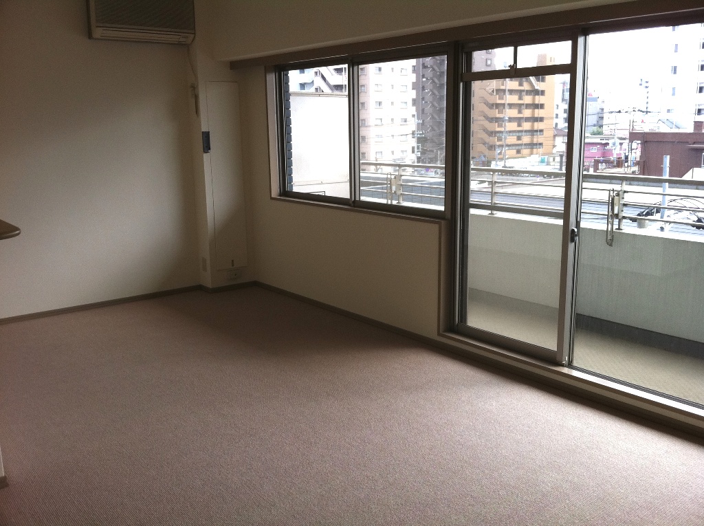 Living and room. Sunny