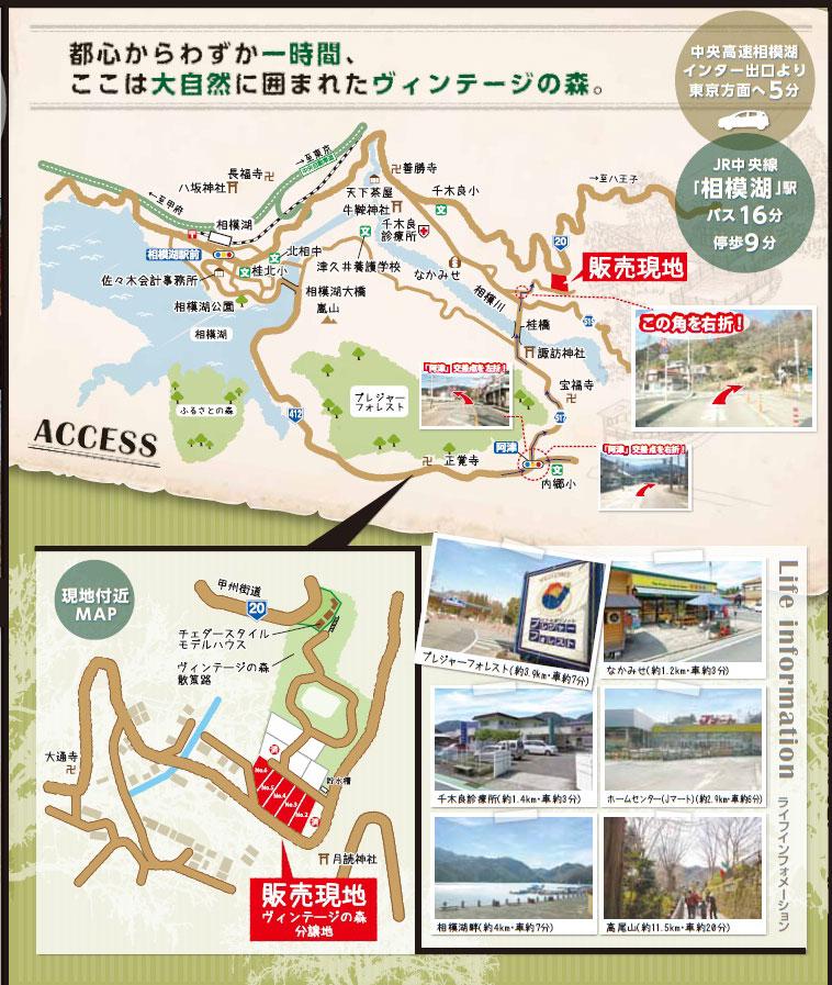 Local guide map