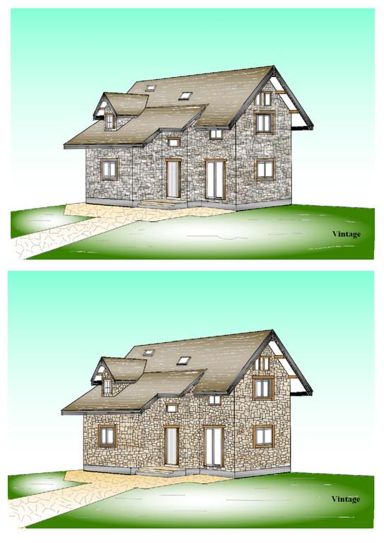 Building plan example (Perth ・ appearance). Building plan