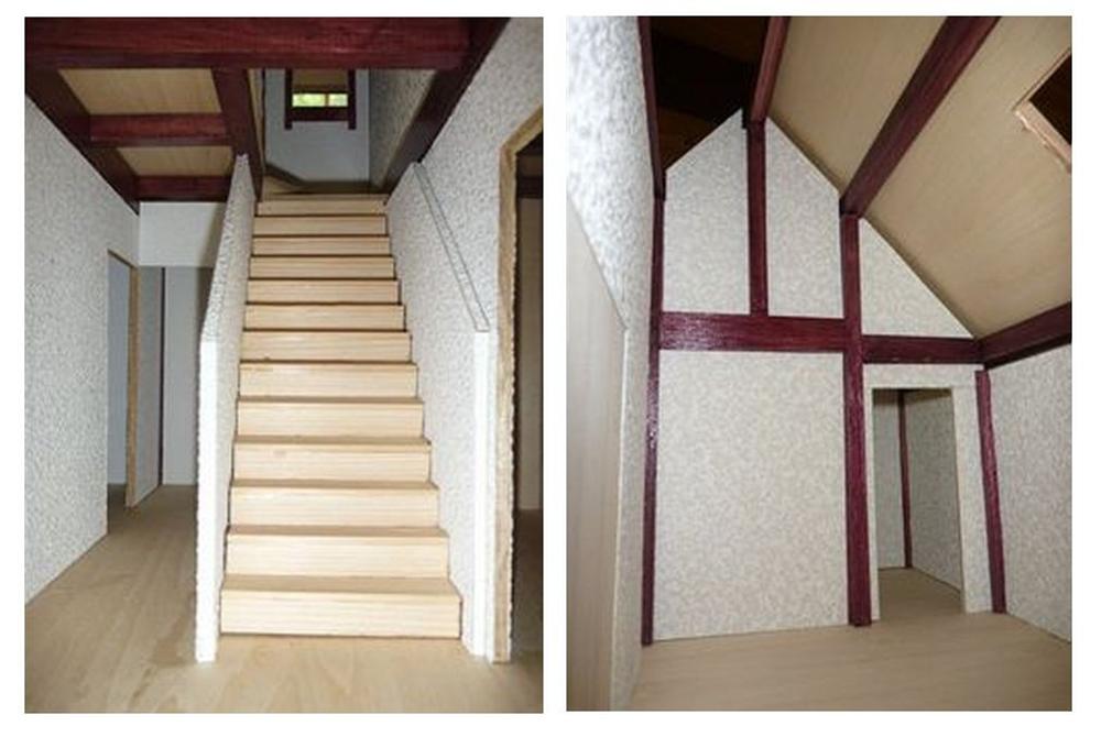 Building plan example (Perth ・ Introspection). Joli pad inner wall