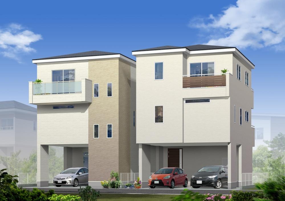 Rendering (appearance). (A-2 ~ 3 Building) Rendering