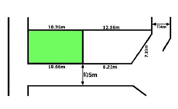Compartment figure. Land price 14 million yen, Land area 98.17 sq m