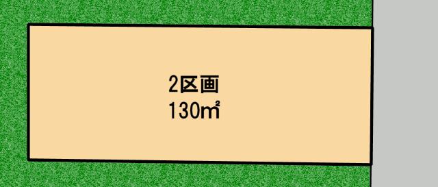 Compartment figure. Land price 38,120,000 yen, Land area 130 sq m