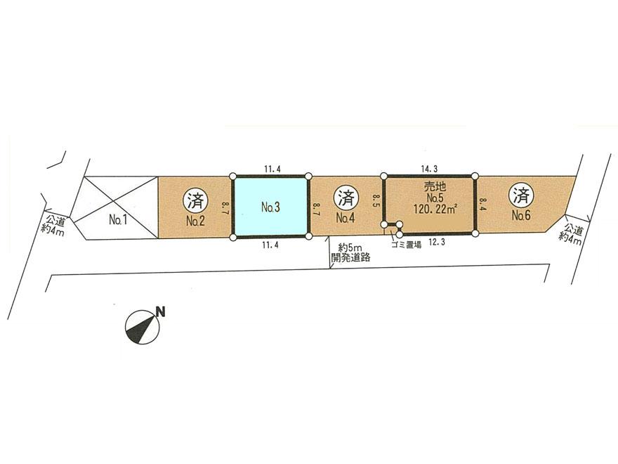 Compartment figure. 39,800,000 yen, 3LDK + S (storeroom), Land area 100.21 sq m , Building area 96.88 sq m