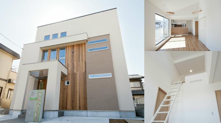 Building plan example (exterior photos). Building plan example Building price 14 million yen, Building area 110 sq m