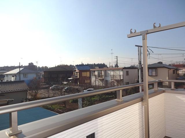 Balcony. Building 2 Front is the balcony there is a feeling of freedom