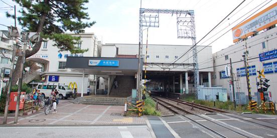 station. 1040m to Higashi-Rinkan Station