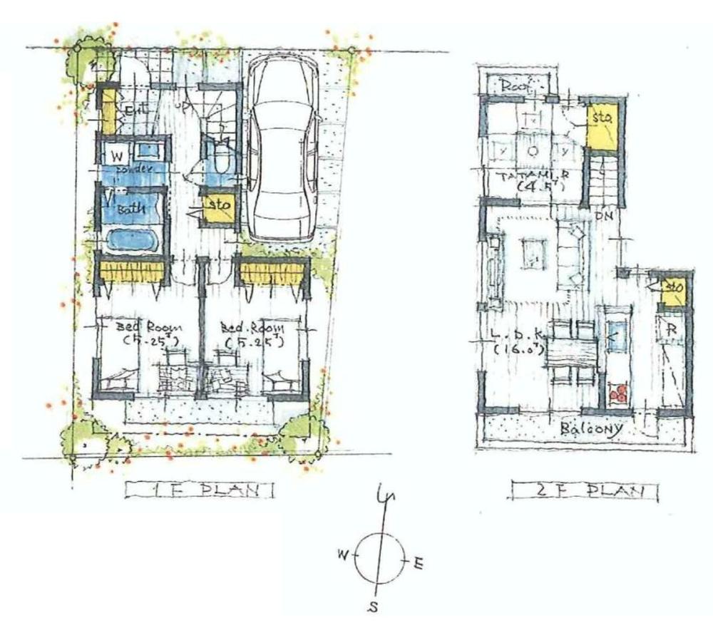 Floor plan. 26,800,000 yen, 3LDK, Land area 72.01 sq m , Building area 71.98 sq m