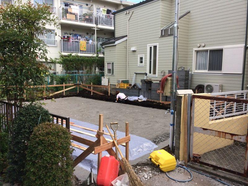 Local appearance photo. State of under construction