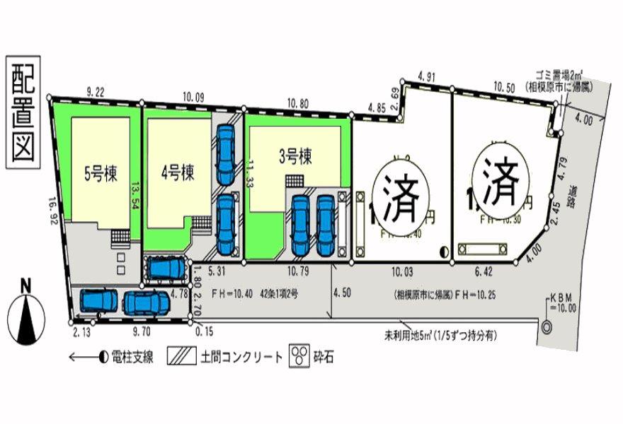 The entire compartment Figure. layout drawing