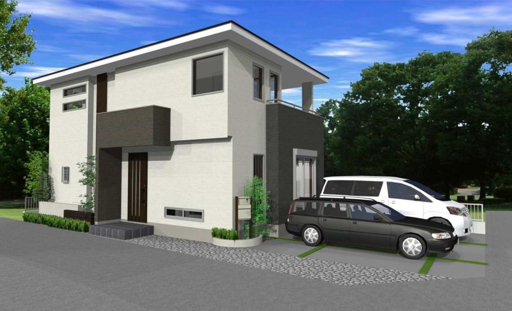 Building plan example (Perth ・ Introspection). Building plan example